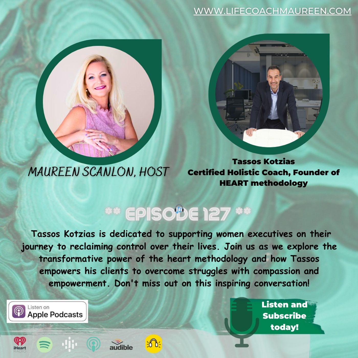 "Empowering Women Executives: A Conversation with Holistic Coach Tassos Kotzias episode artwork