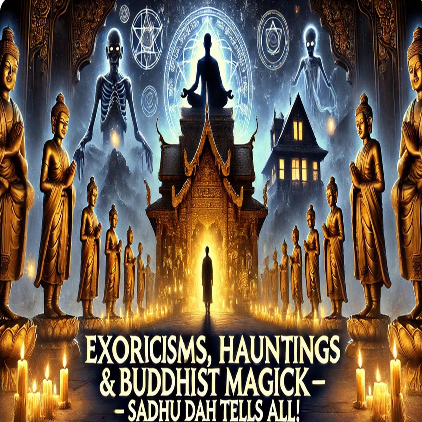 ENTITIES, EXORCISMS, HAUNTINGS, BUDDHIST MAGICK - SADHU DAH TELLS ALL - TSP # 1778