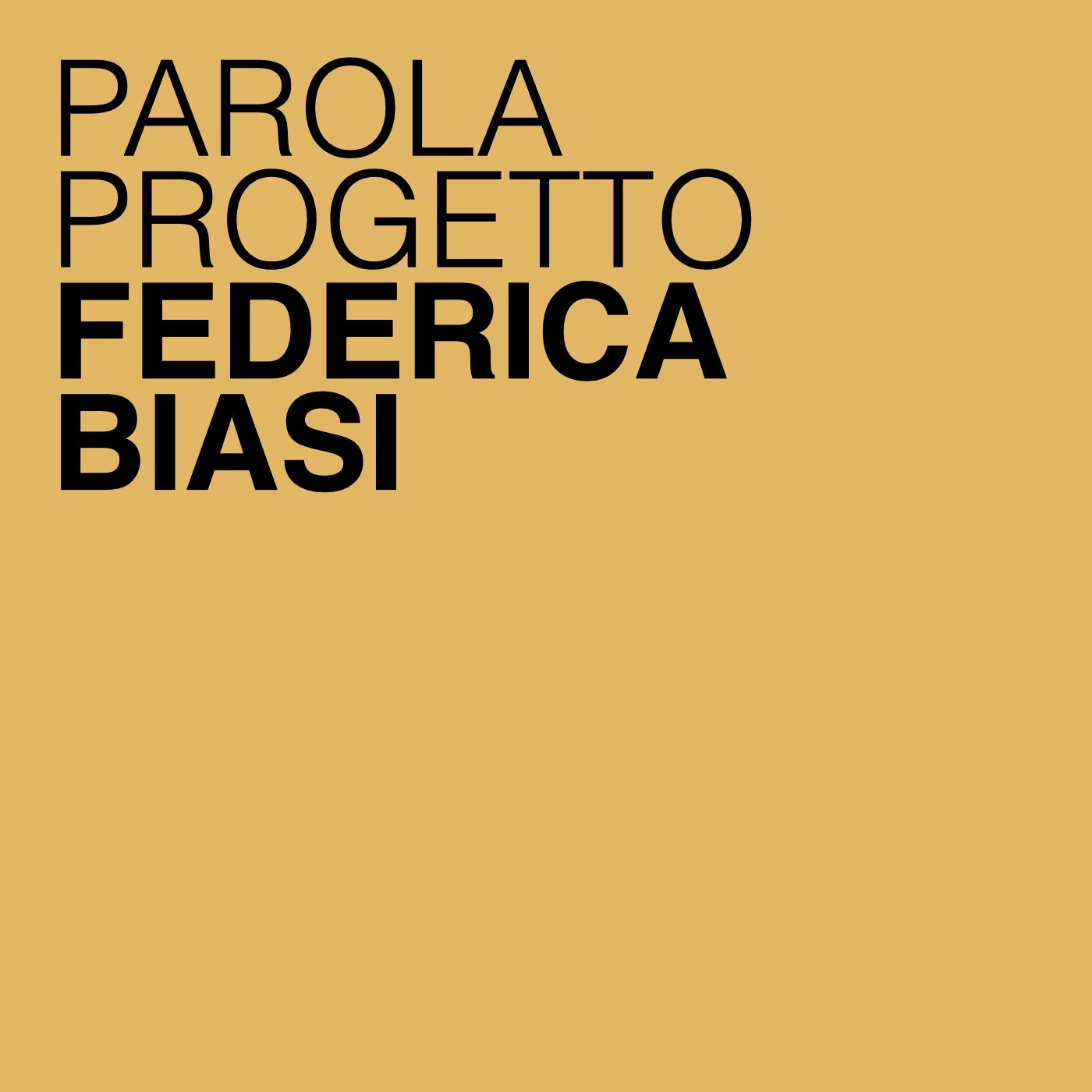 Parola Progetto