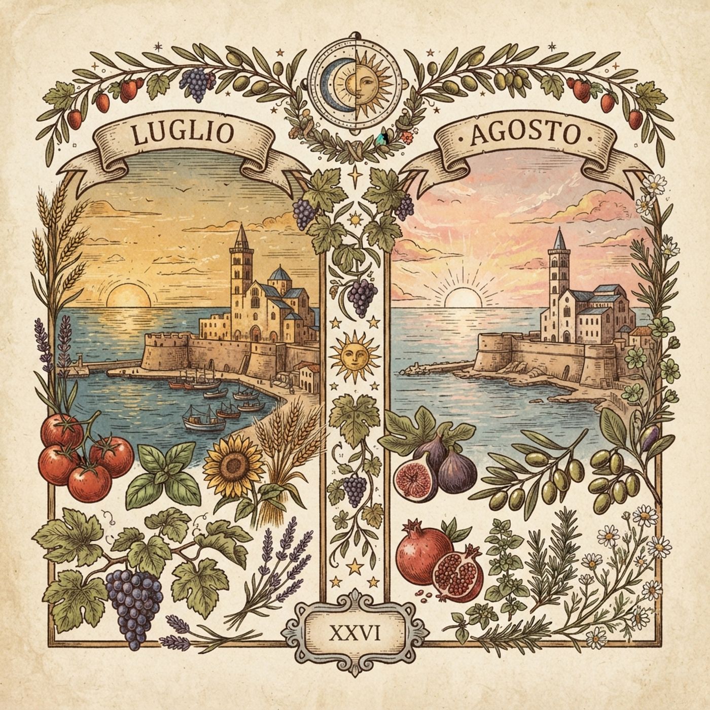 Tra la Terra e il Firmamento: L'Almanacco di Trani per il Tramonto di Luglio e l'Alba di Agosto 2026 episode artwork