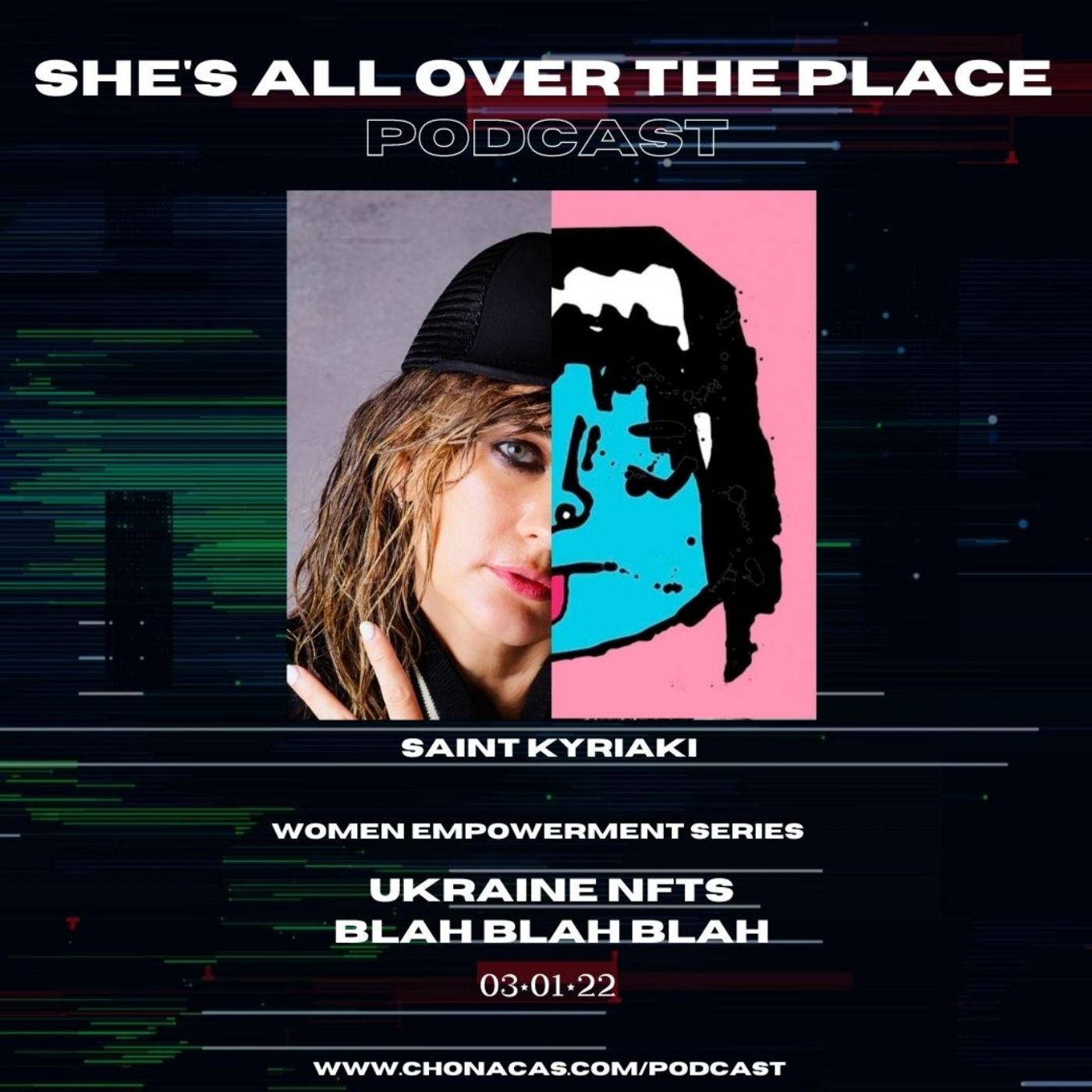 Ukraine NFTs Blah Blah Blah episode artwork