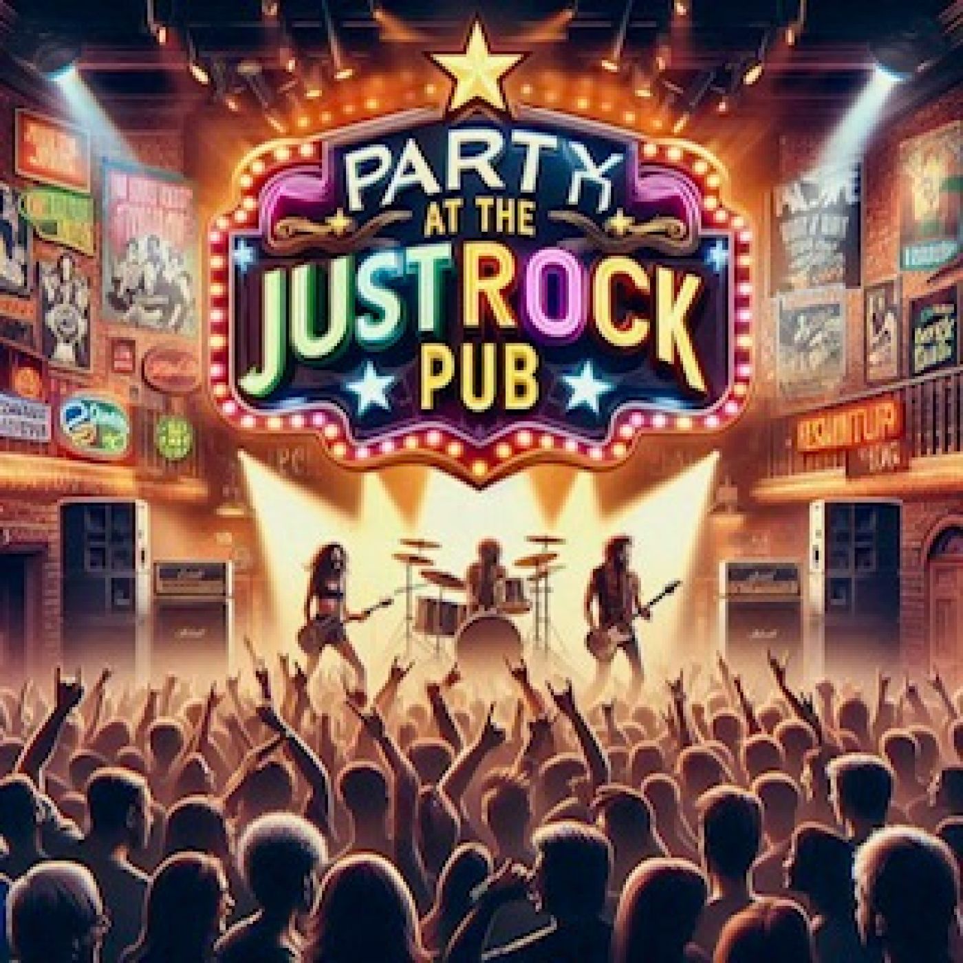 307 - JUST ROCK " Just Rock Pub Party " episode artwork