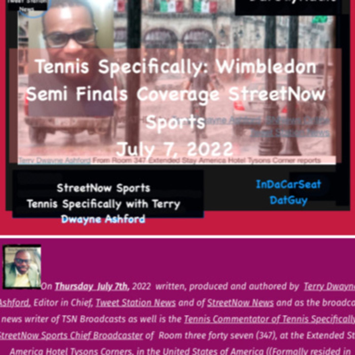 WALKING THE TALK W/Terry Dwayne Ashford