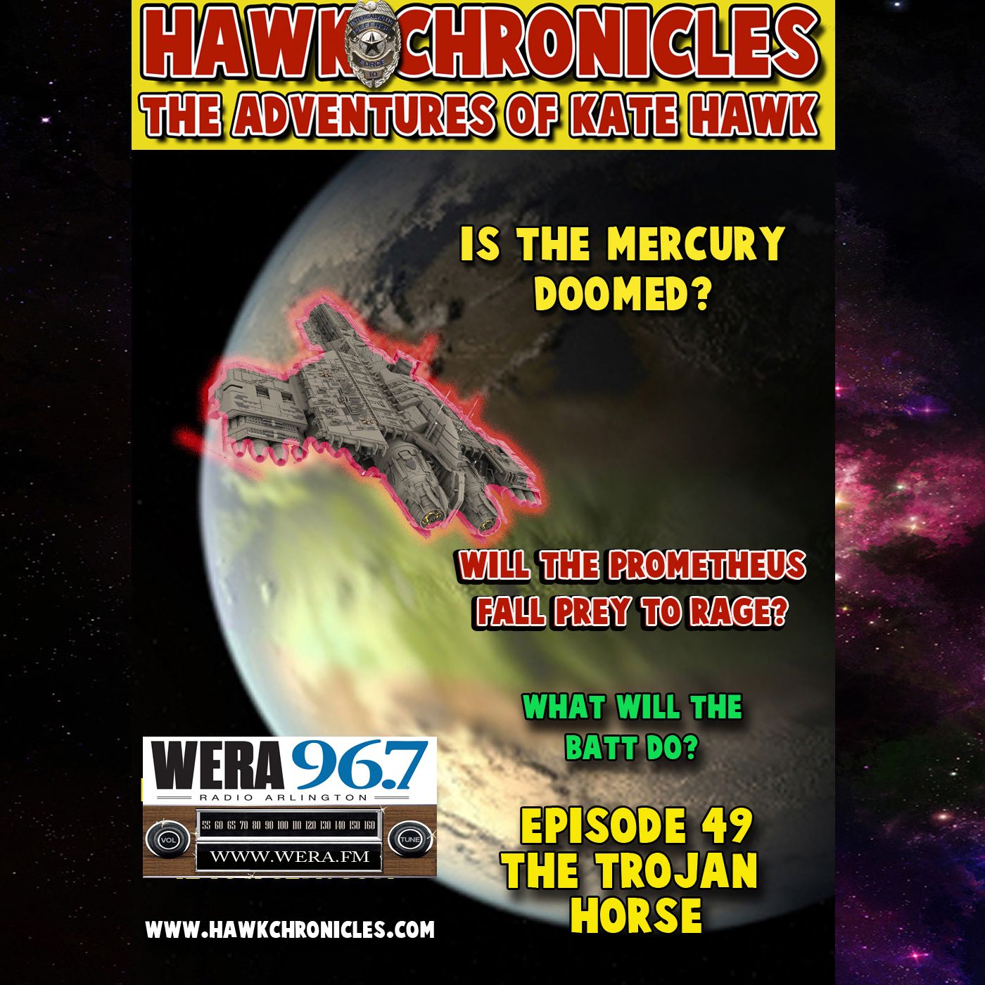 Episode 49 Hawk Chronicles "The Trojan Horse" episode artwork
