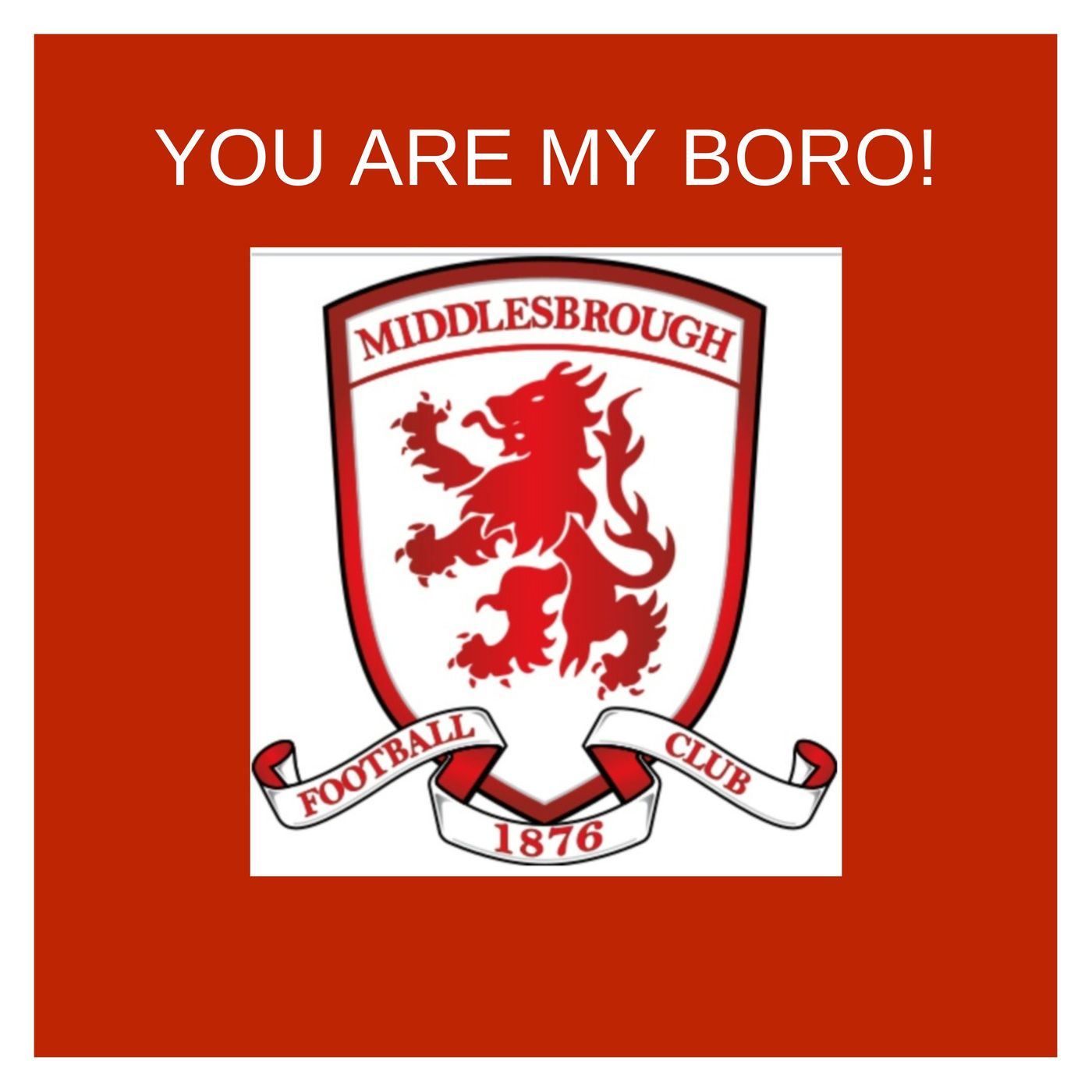 You are my Boro!
