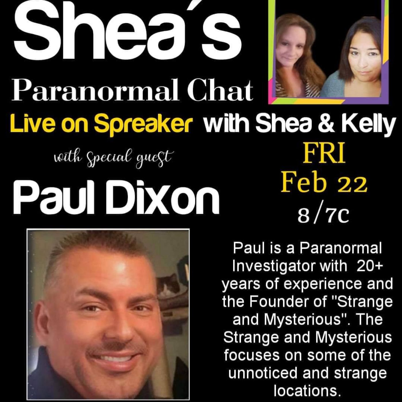 Shea\'s Paranormal Chat