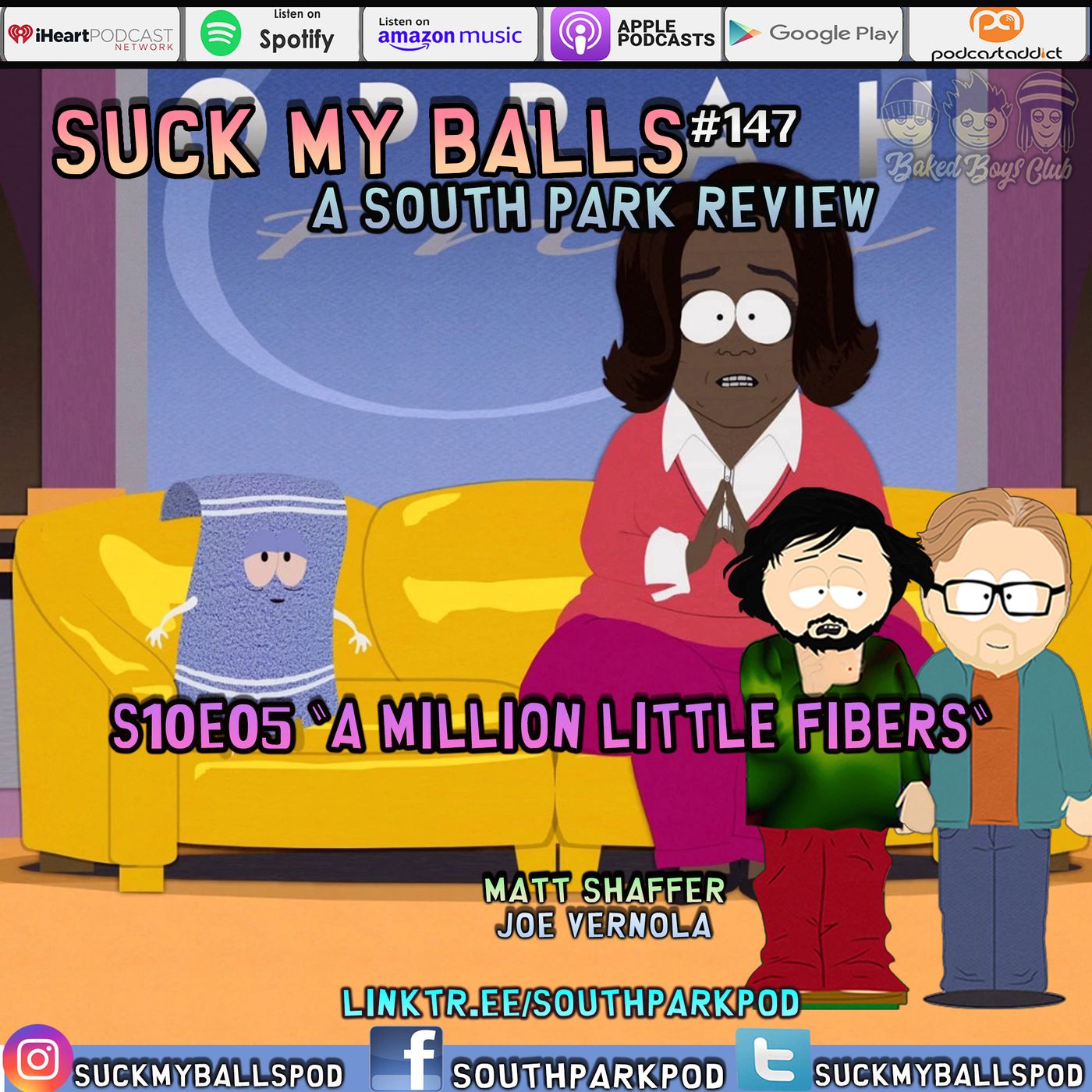 SMB #147 - S10E5 A Million Little Fibers - "Don't Call Me Shoeless! You're Shoeless!"
