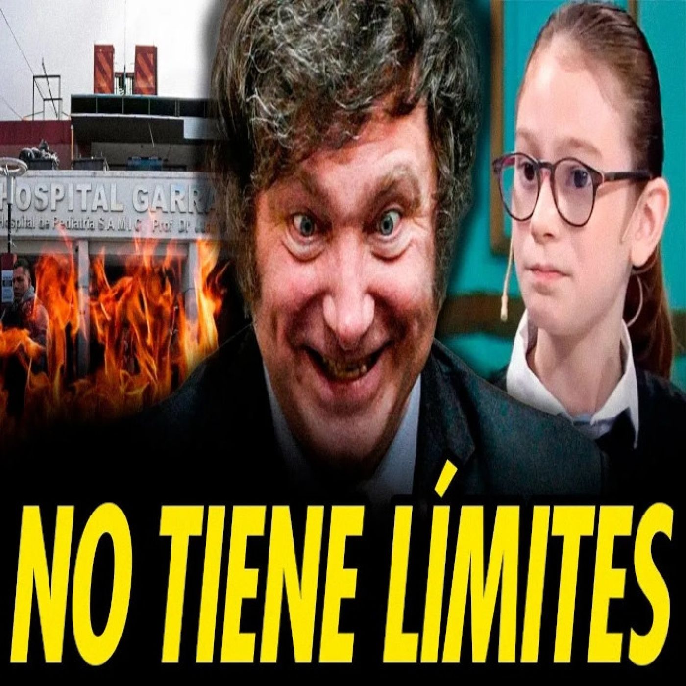 MILEI SIN LÍMITES: RECORTA SALUD PÚBLICA E INSULTA A UN NIÑO CON DISCAPACIDAD episode artwork