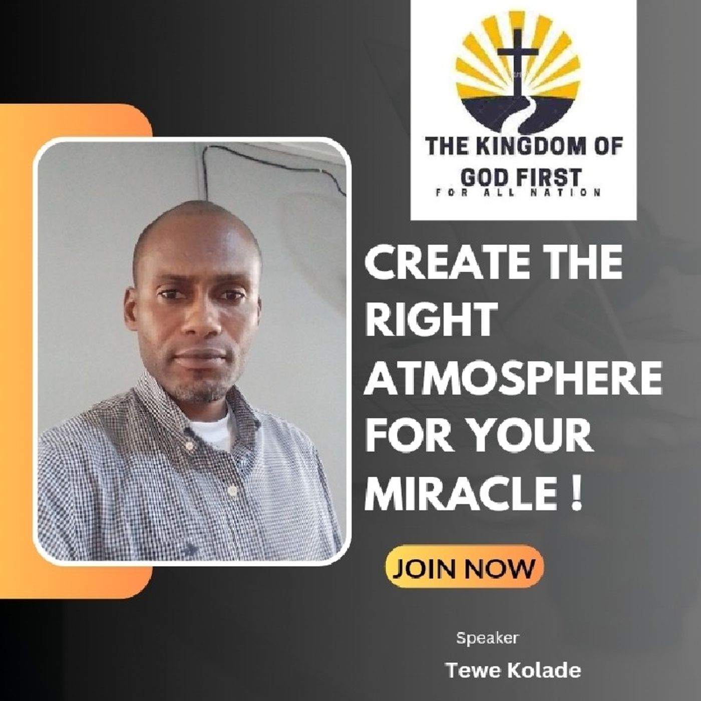 CREATE THE RIGHT ATMOSPHERE FOR YOUR MIRACLE!