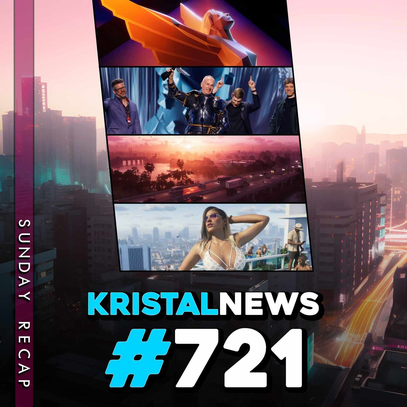 SUNDAY RECAP: Il Post Game Awards 2023, Il Trailer di GTA 6 ▶ #KristalNews 721 episode artwork