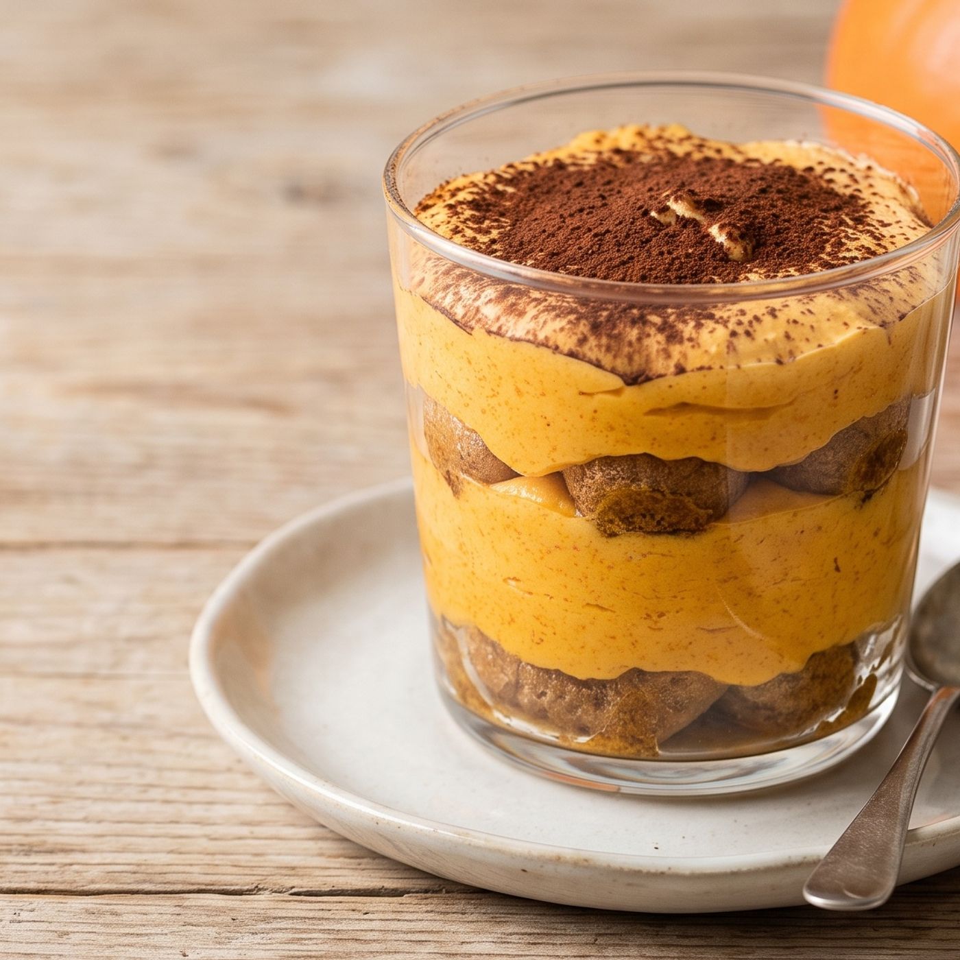 Tiramisù alla zucca in coppa: la ricetta facilissima senza uova crude! episode artwork