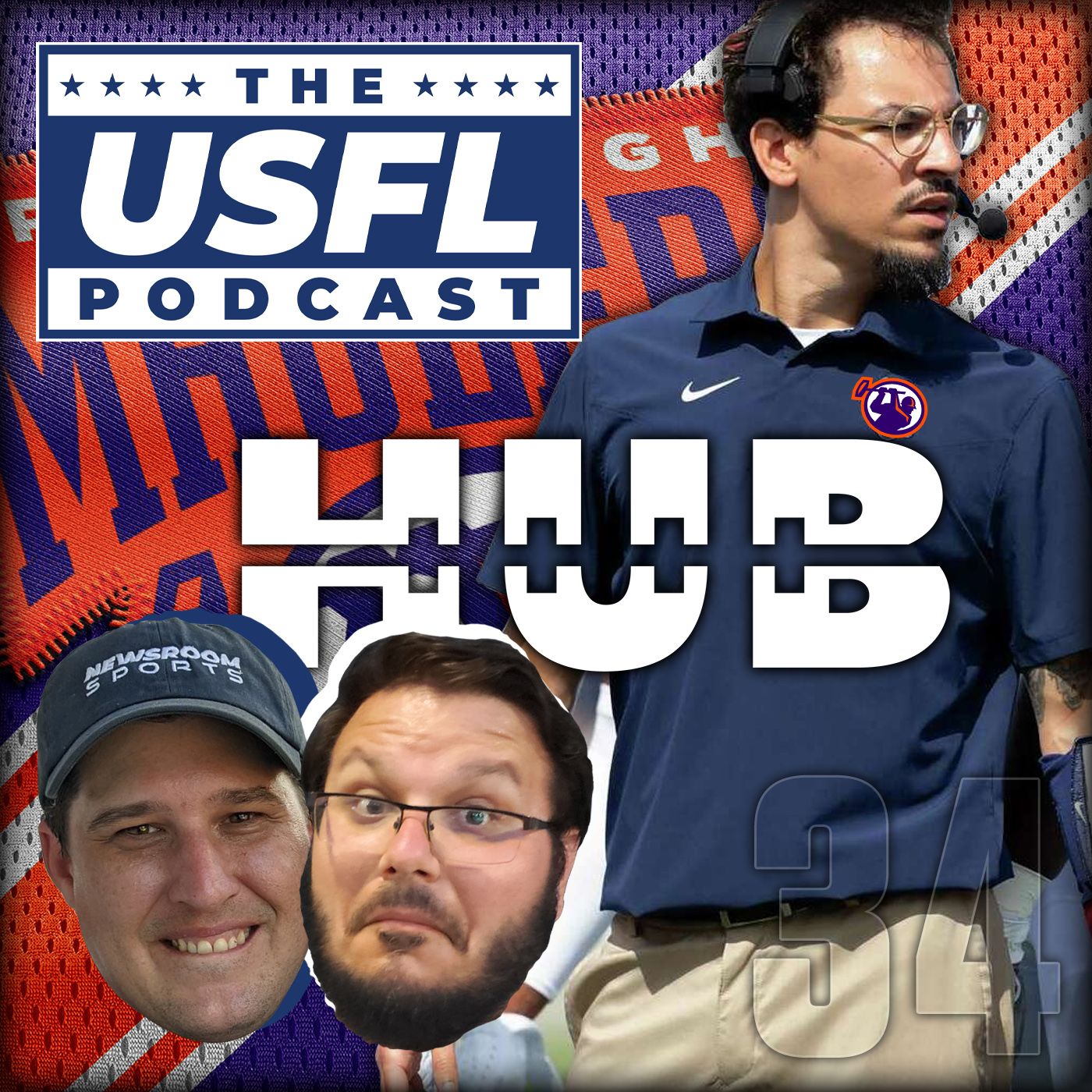 HUB Football Partnership, Jarren Horton Interview & MORE | USFL Podcast #34 episode artwork