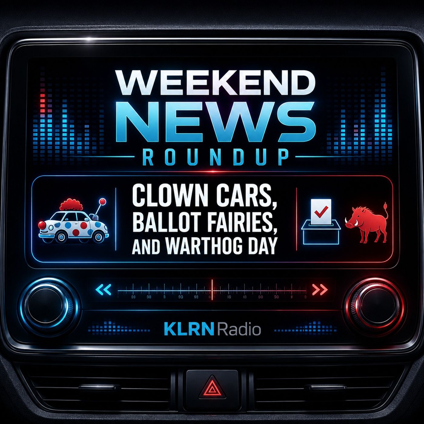 07-17-26 Clown Cars, Ballot Fairies, and Warthog Day episode artwork