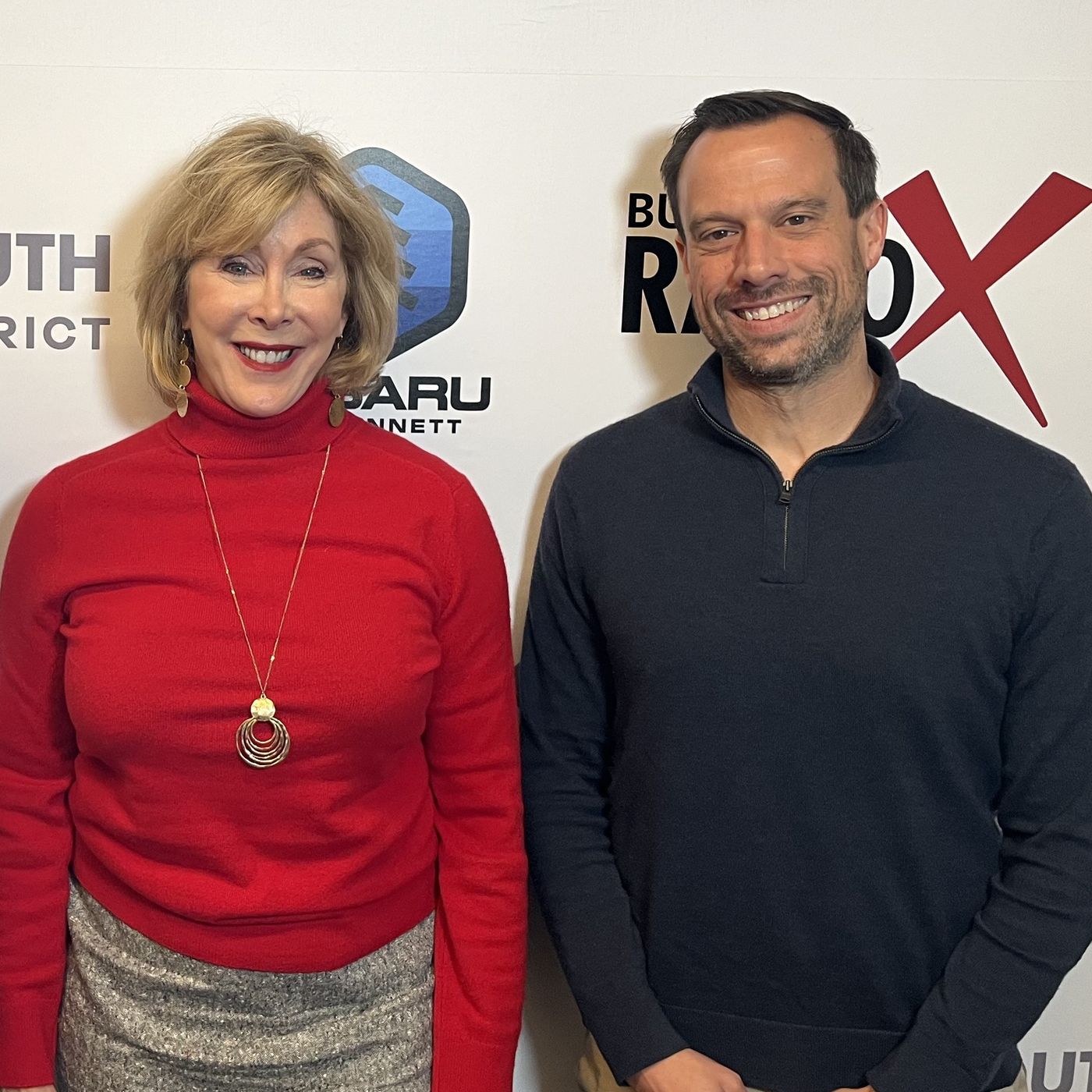 Laurie Jones with Buck Jones Nursery and Bert Parham with CX Media Laurie Jones with Buck Jones Nursery and Bert Parham with CX Media