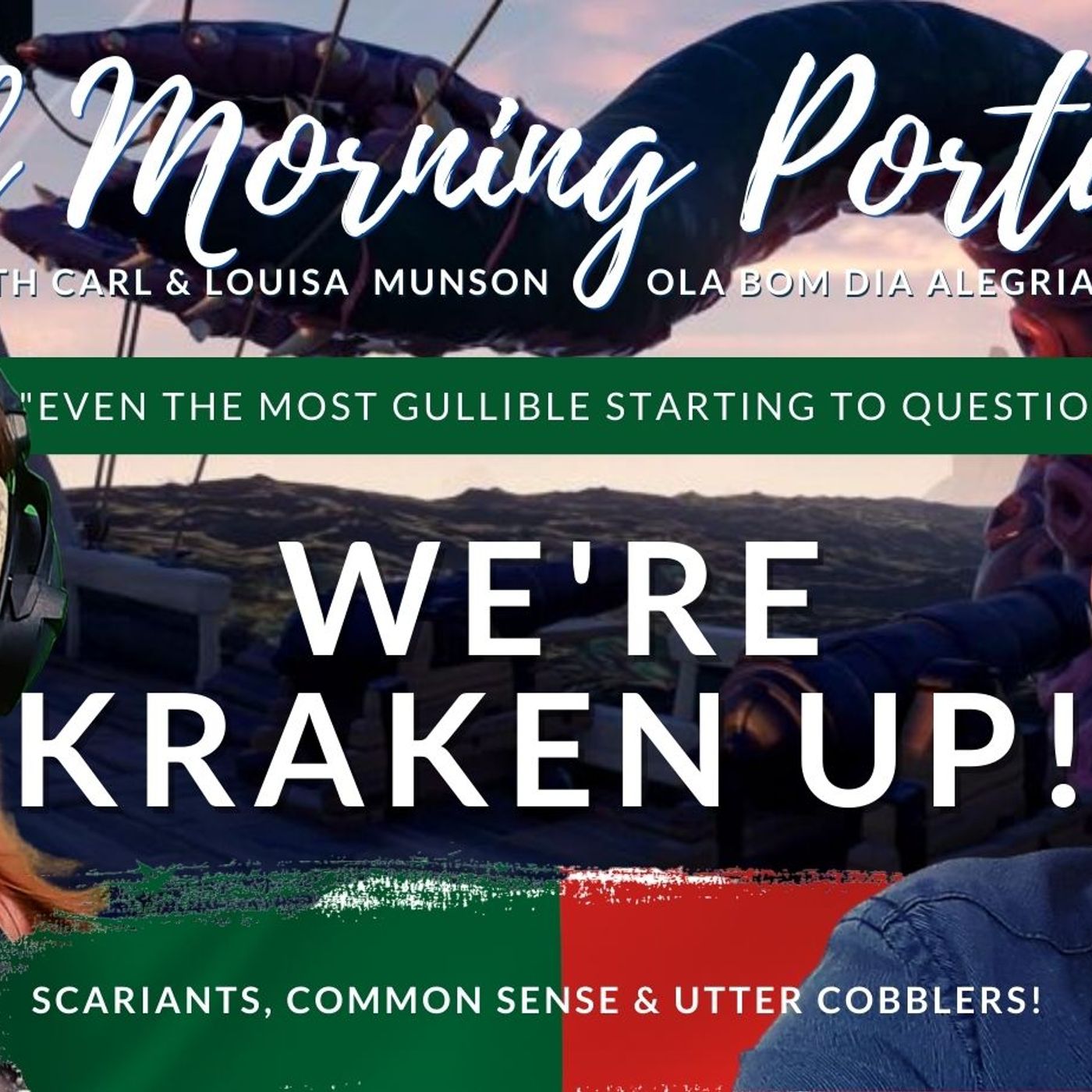 We're Kraken up! A GMP! news view snippet (with thanks to The Portugal Resident)