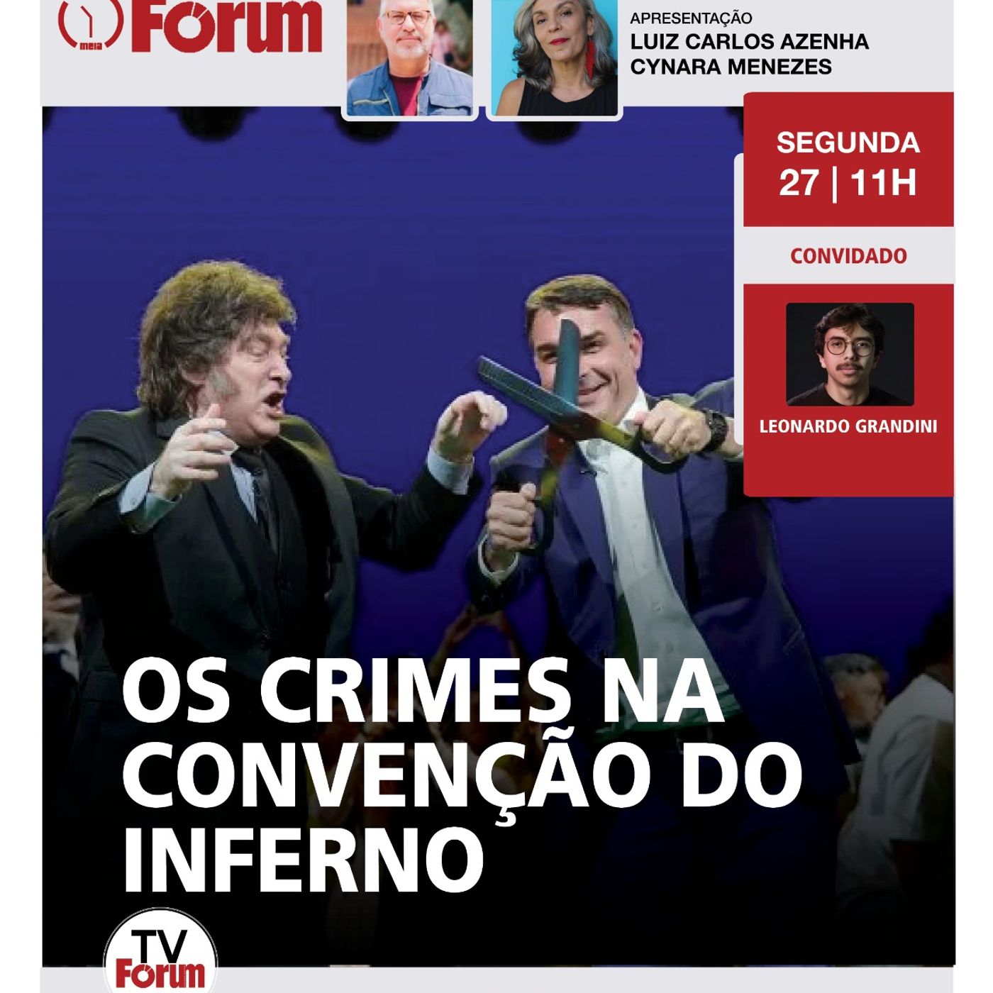 Flávio Bolsonaro denunciado por cometer crimes eleitorais em convenção esvaziada | 27.07.26 episode artwork