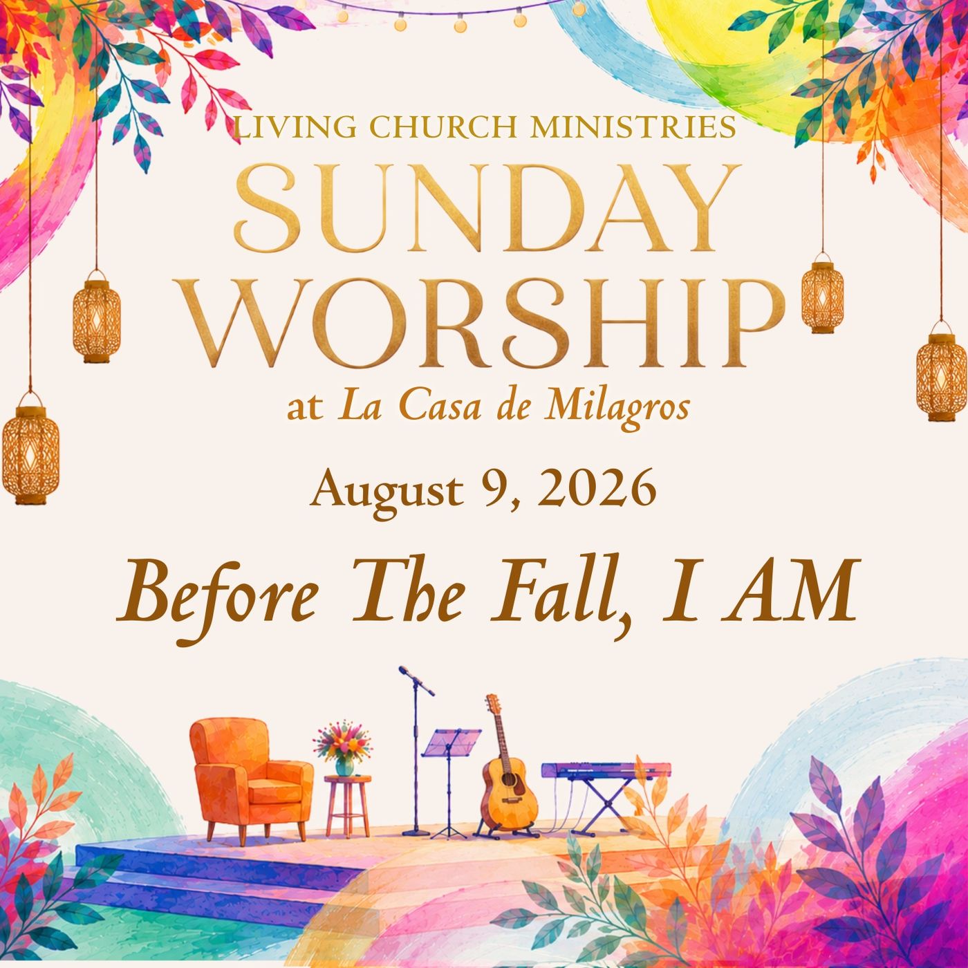 12. Sunday Worship from the Garden of La Casa – Before The Fall, I AM episode artwork