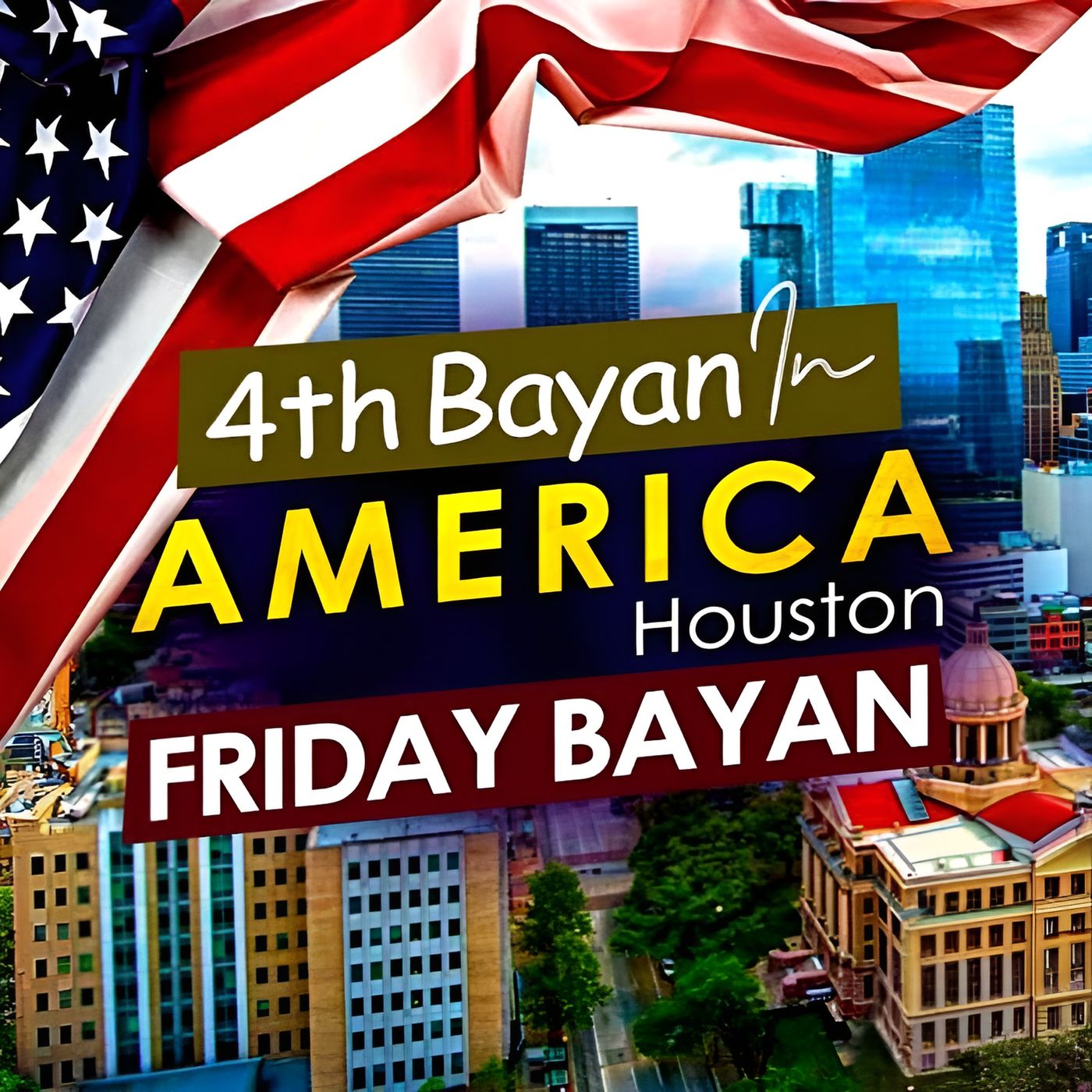4th Bayan In America｜Masjid Darul Quran (Houstan)｜Mufti Tariq Masood Speeches 🕋