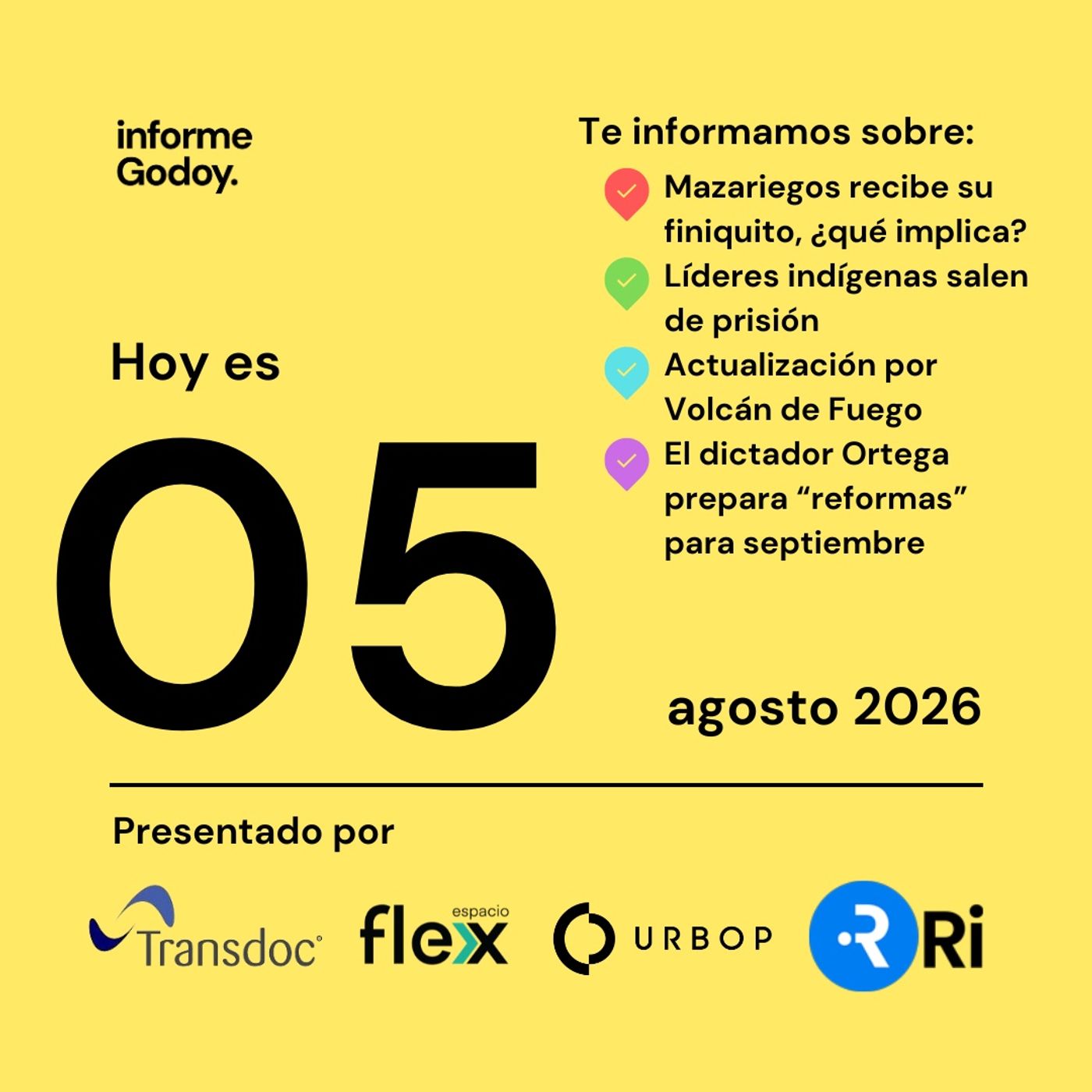 05 de agosto 2026 episode artwork