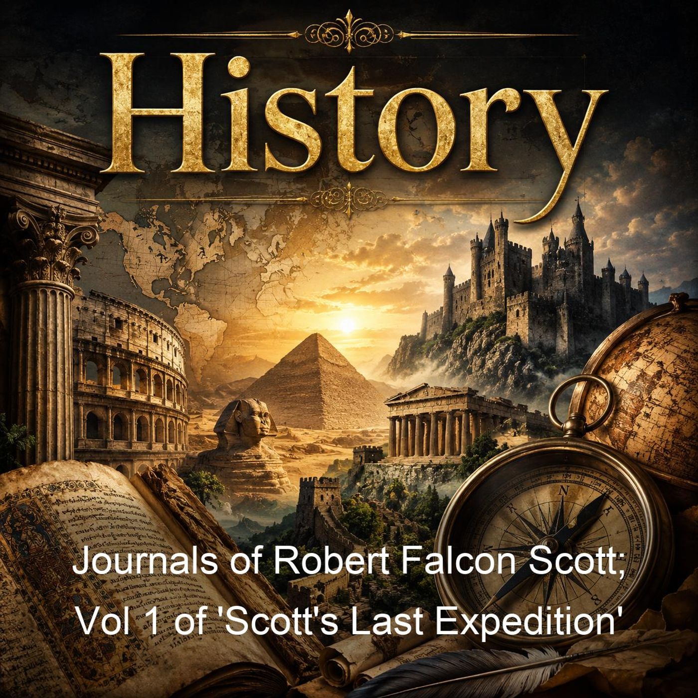 Journals of Robert Falcon Scott; Vol 1 of 'Scott's Last Expedition'