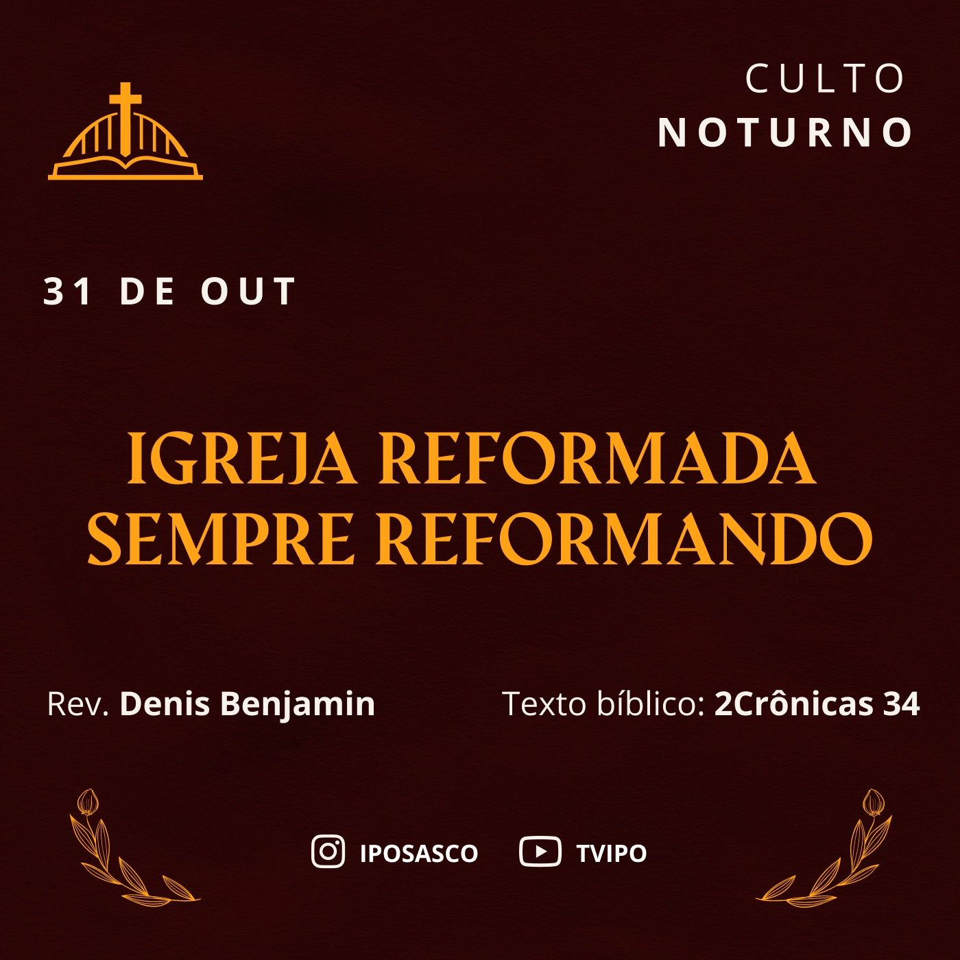 Pregações - Igreja Presbiteriana de Osasco