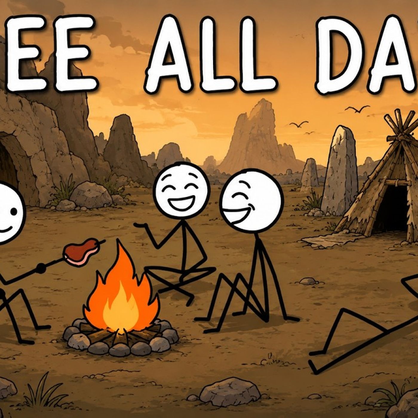What Did Ancient Humans Do All Day Before Jobs Existed_ episode artwork