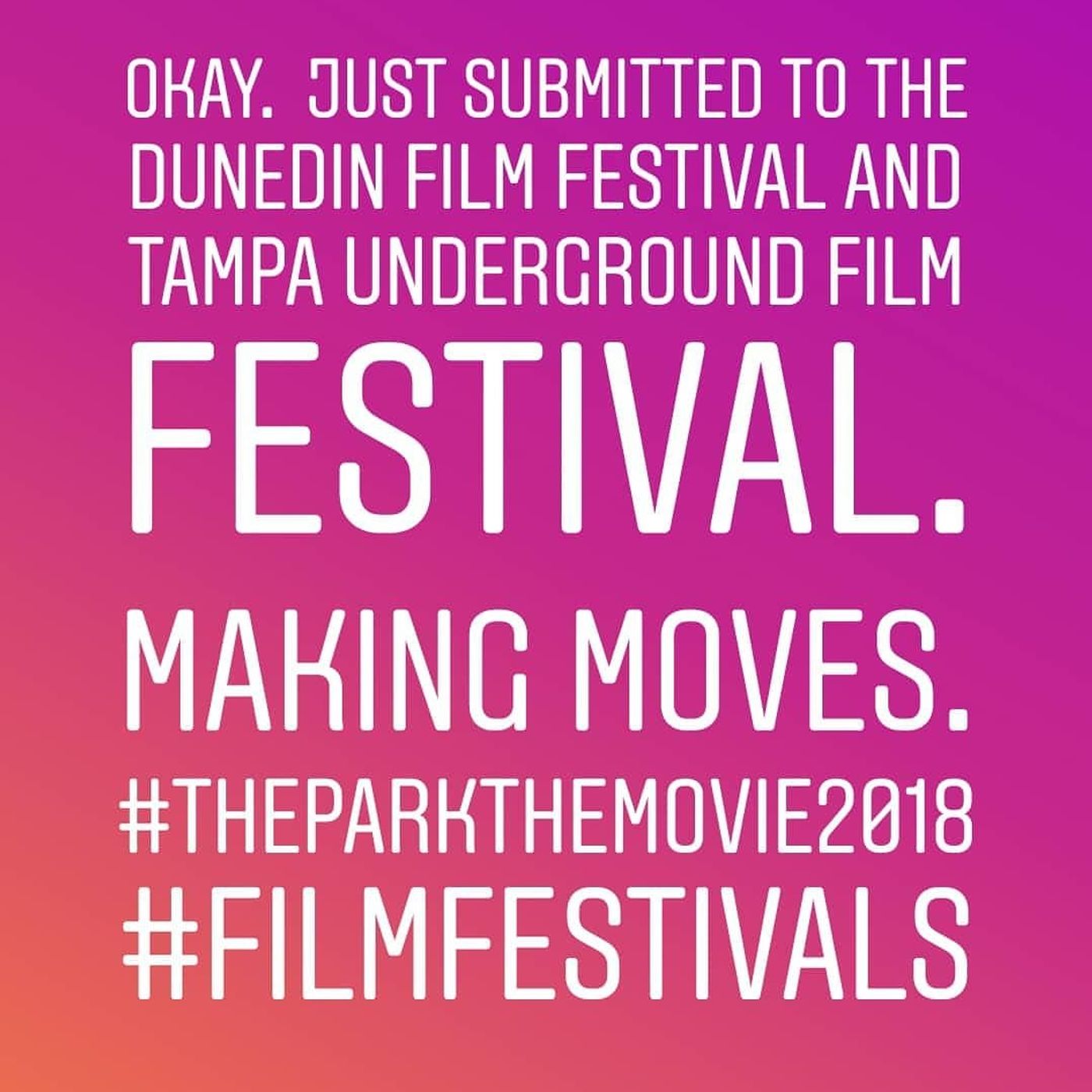 Episode 12 - Film Fest submissions
