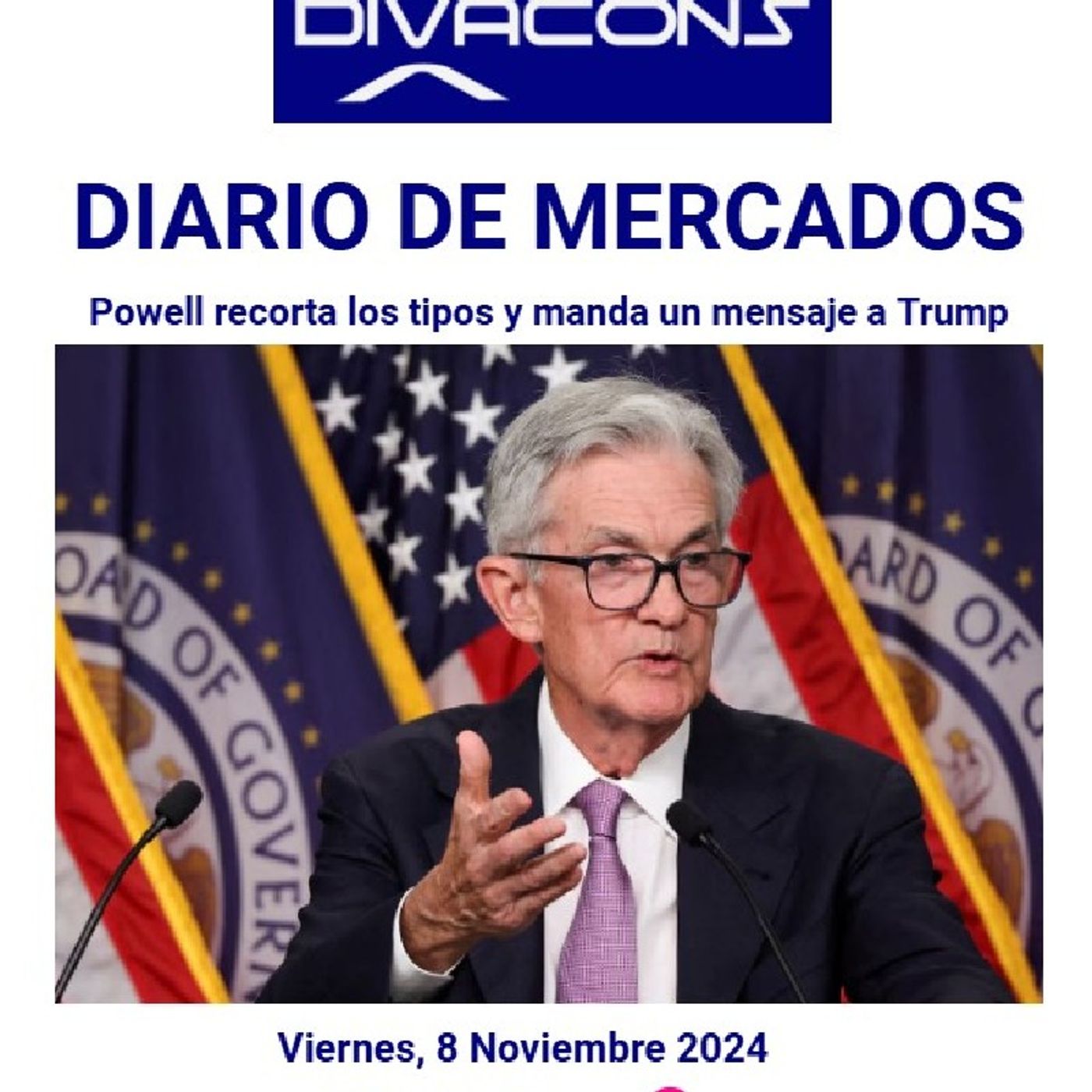 PODCAST PREMIUM DIARIO DE MERCADOS Viernes 8 Nov 2024 episode artwork
