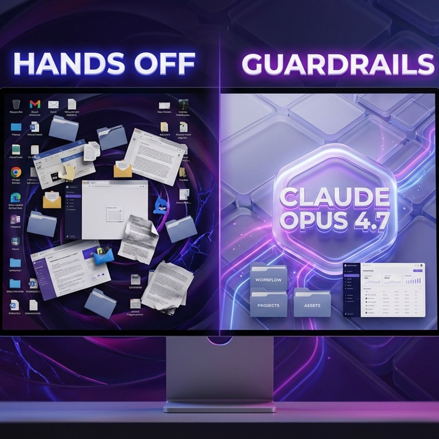 Claude Opus 4.7: Hands Off or Handbrake On? — Blue Lightning AI Daily cover