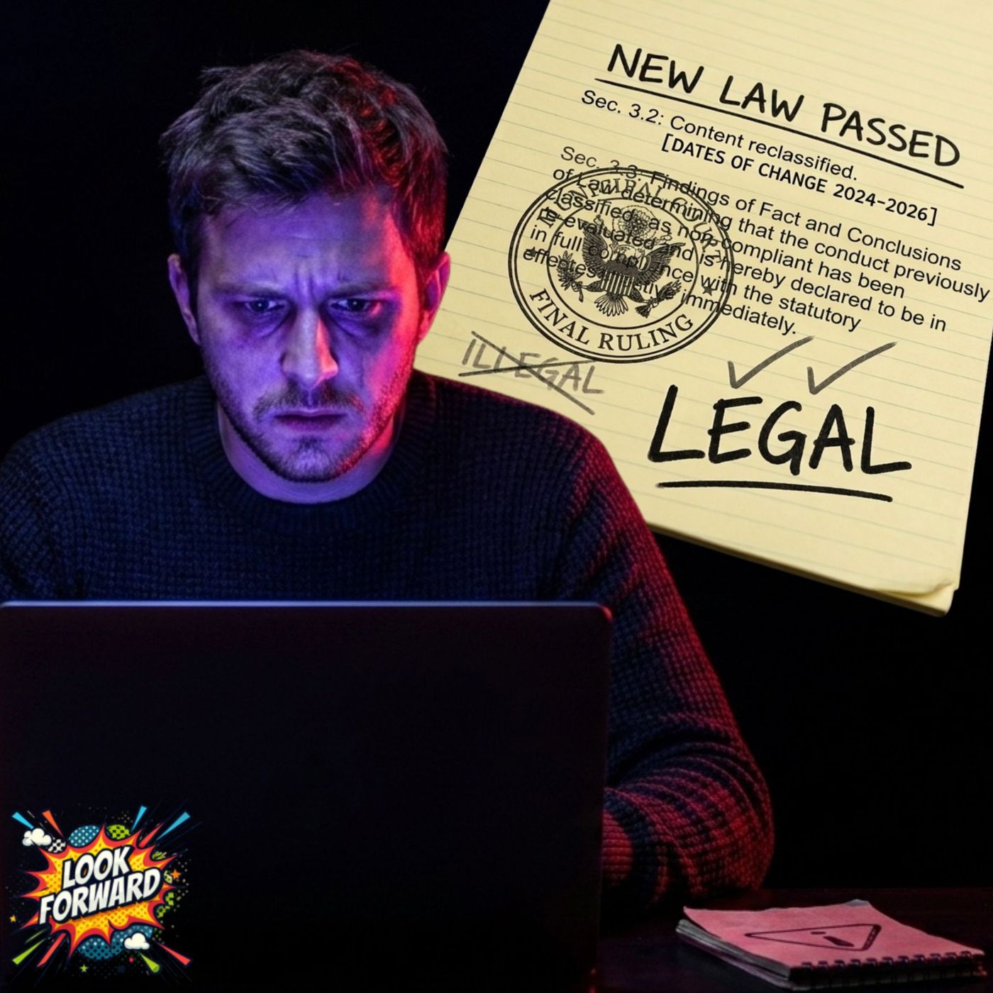 AI CSAM Protected Speech?, Colleges' Free Speech, Iran War Midterms Plans episode artwork
