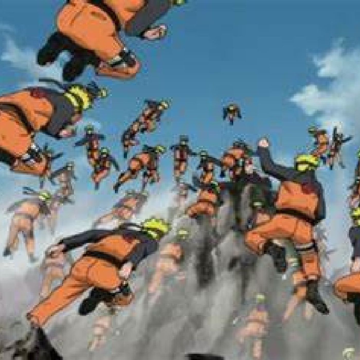 Naruto shadow clone jutsu episode artwork