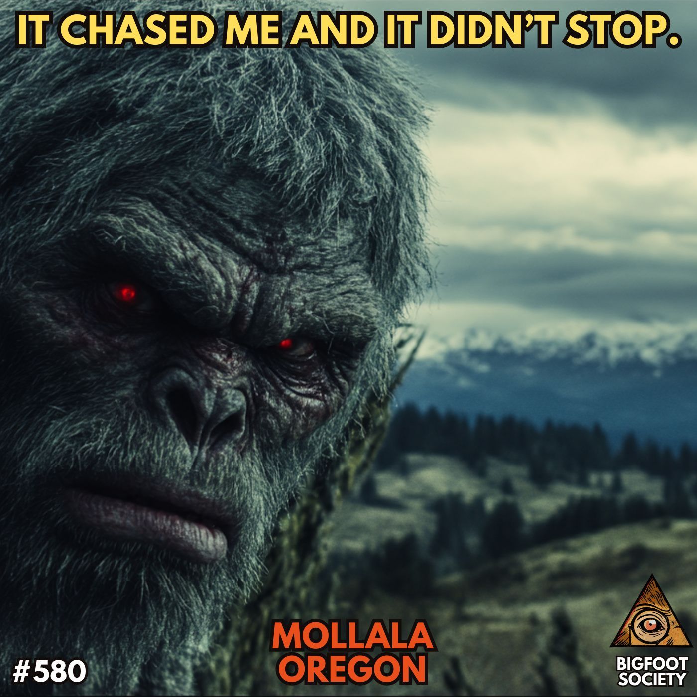 Chased by Bigfoot in Mollala, Oregon!