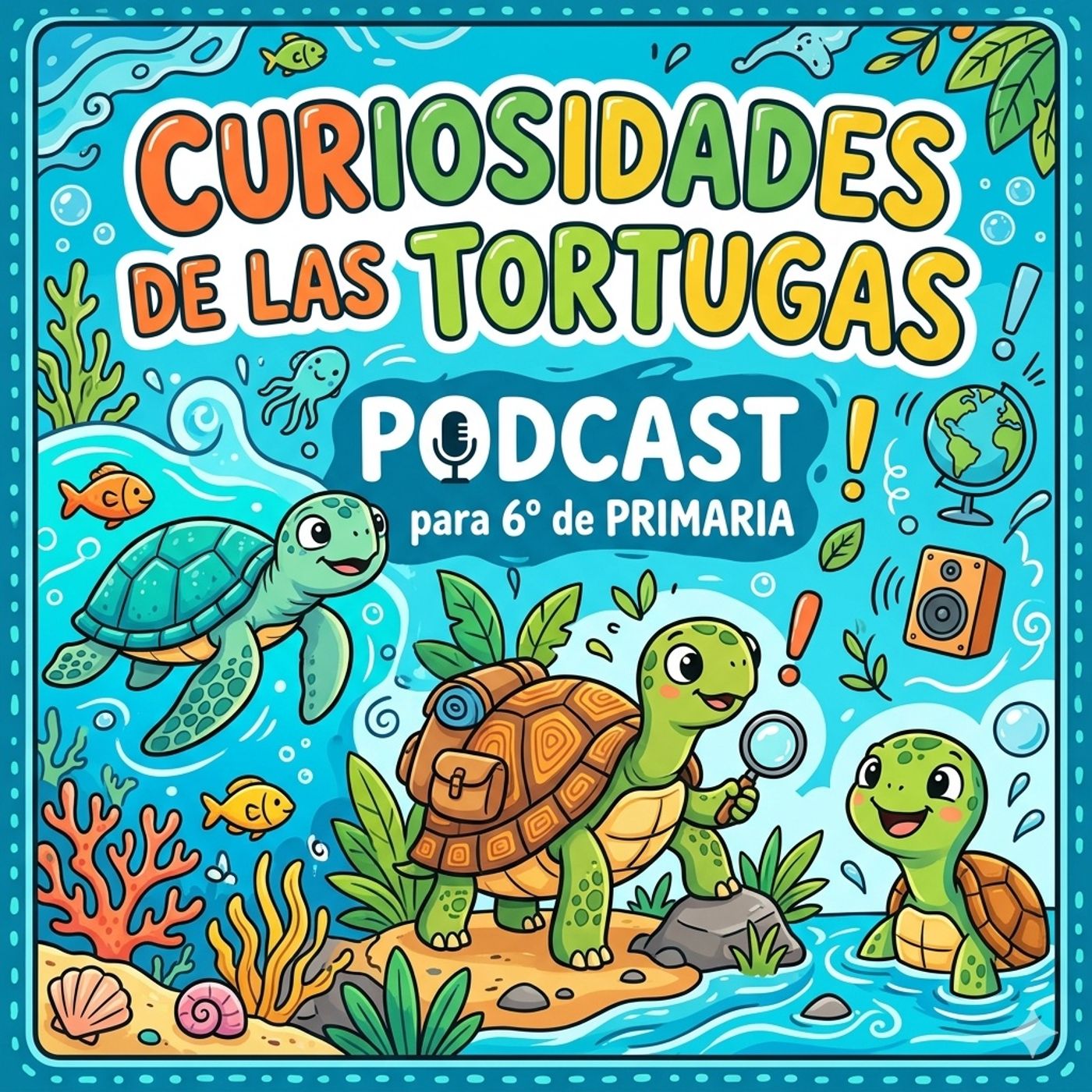 Curiosidades de las tortugas episode artwork