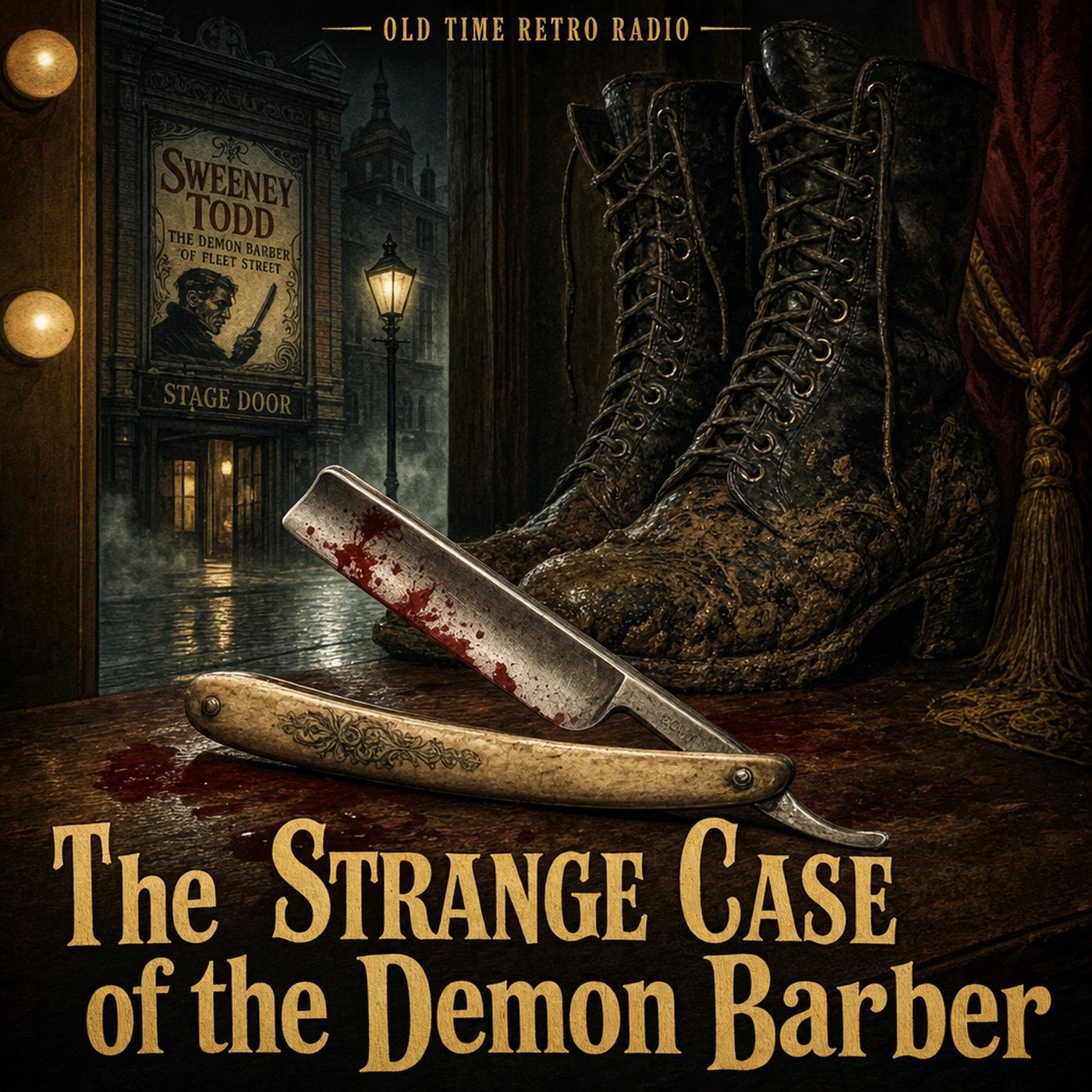 The Adventures of Sherlock Holmes - "The Strange Case of the Demon Barber" (Old Time Radio, 1946) episode artwork