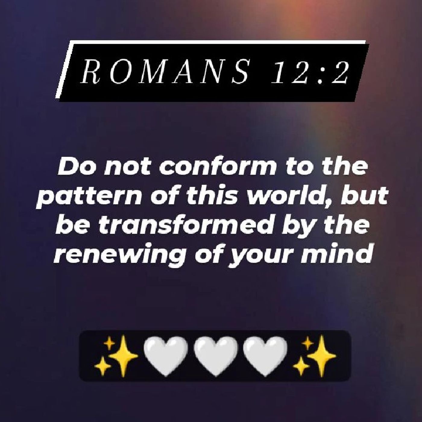 Romans 12:2 🤍✨ episode artwork