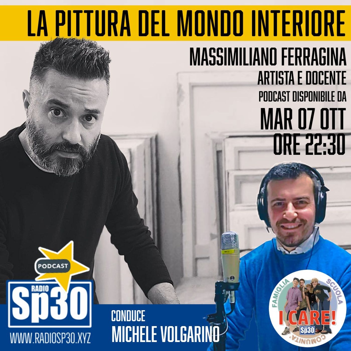 #𝗜𝗖𝗔𝗥𝗘 - La pittura del mondo interiore - Massimiliano Ferragina, artista e docente.