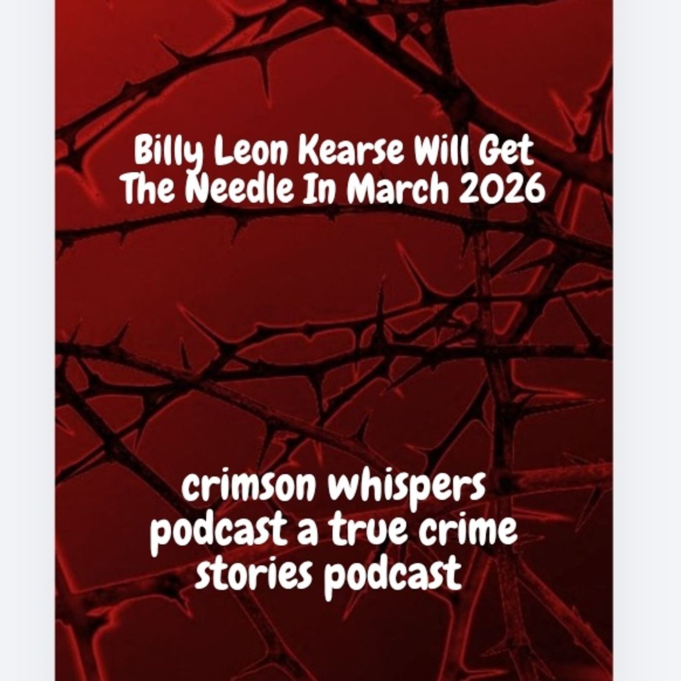 Billy Leon Kearse Will Get The Needle In March 2026 episode artwork