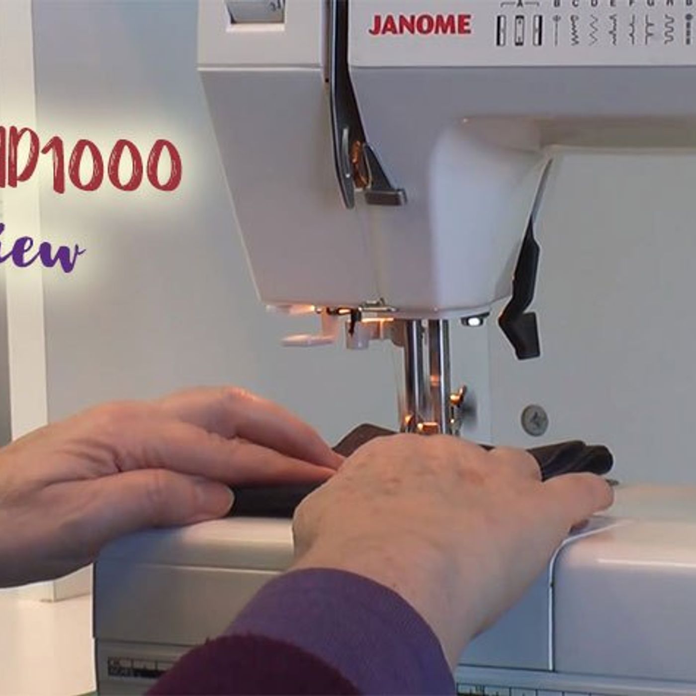 JANOME HD1000 REVIEW  THE REAL WORKHORSE