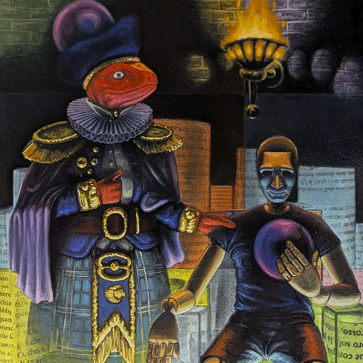LUCA BARBAGALLO - Dismorfo-Fobia: Teatro dell’Assurdo a Olio e Allucinazione episode artwork
