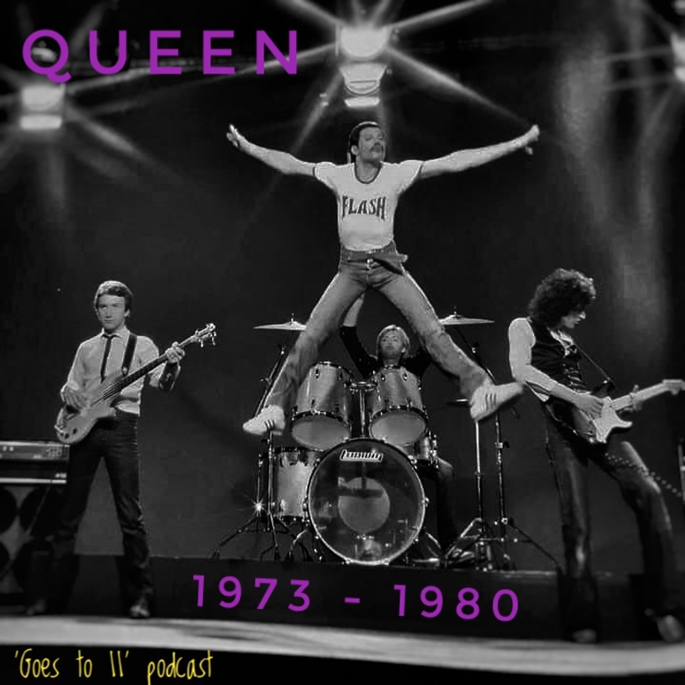 033: Queen [Del 1: 1973-1980] episode artwork