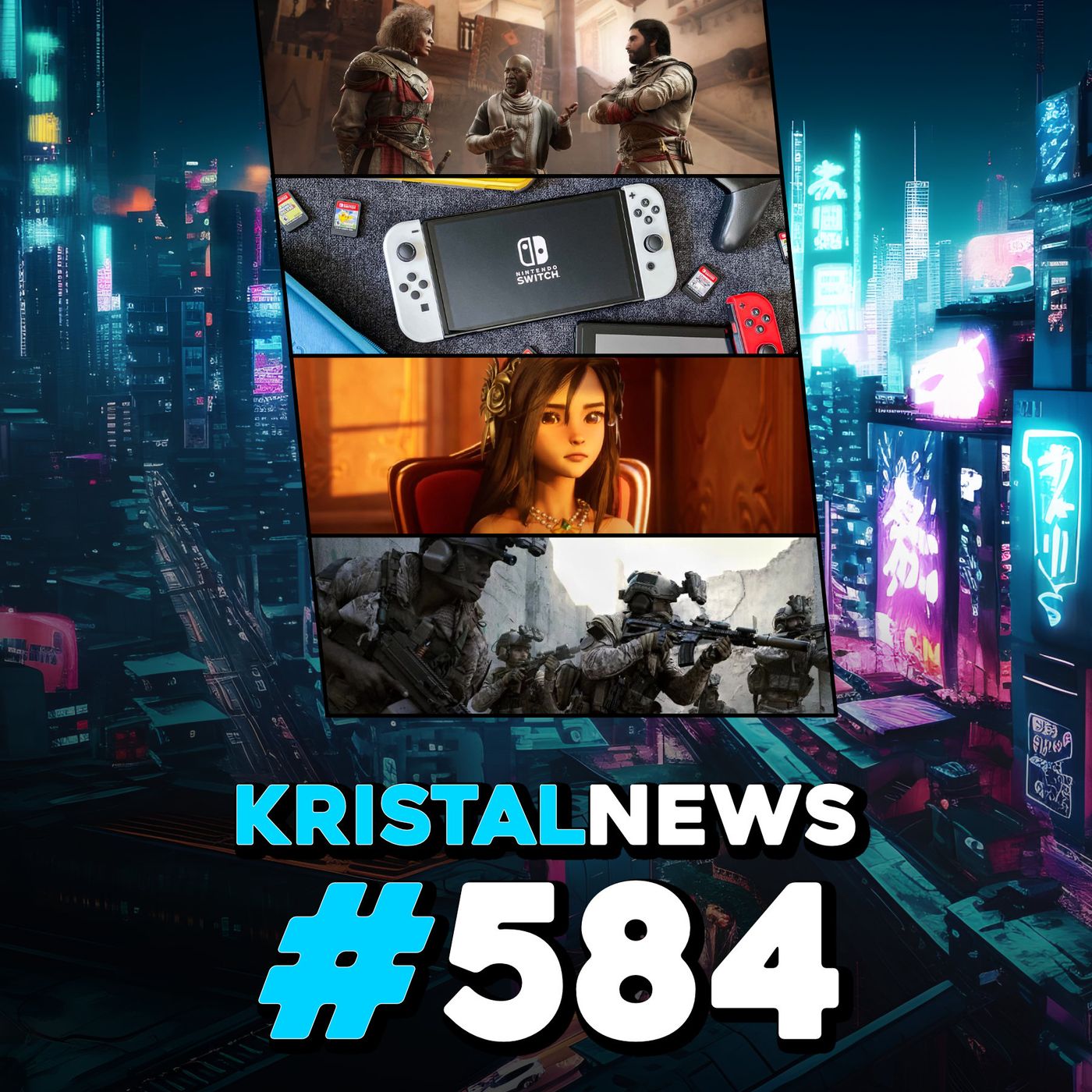 NUOVE INFO ASSASSIN'S CREED MIRAGE | SWITCH 2 REPORT LANCIO Q1 2024 | FF9 REMAKE ▶ #KristalNews 584 episode artwork