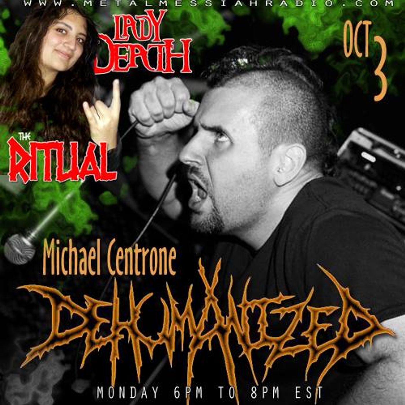 Interview with Michael Centrone of Dehumanized episode artwork