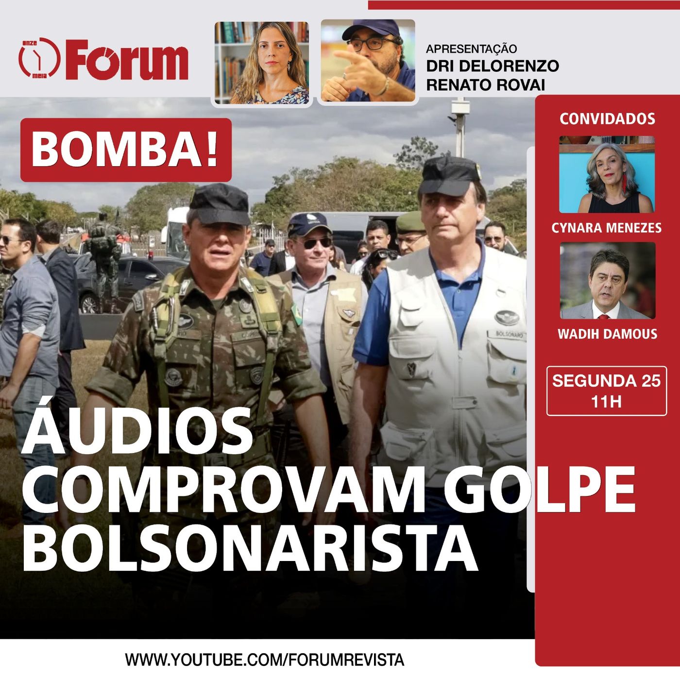Áudios comprovam articulação de militares bolsonaristas para matar Lula | 25.11.24 episode artwork