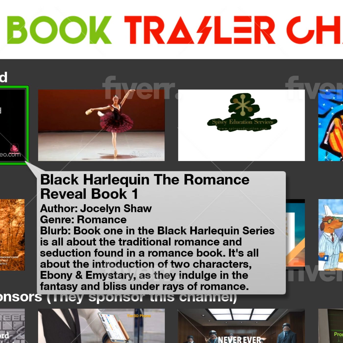 Black Harlequin The Romance Revealed
