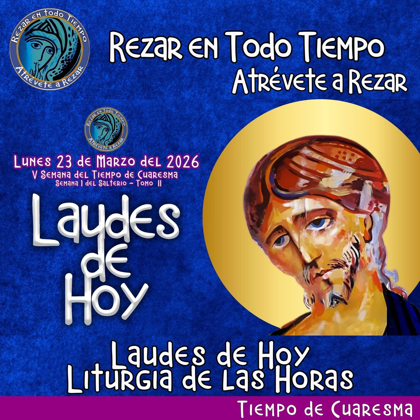 LAUDES DE HOY LUNES 23 DE MARZO 2026. CAMINO NEOCATECUMENAL. LITURGIA DE LAS HORAS. episode artwork