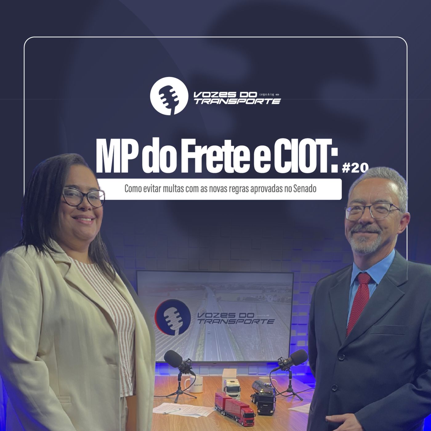 #20 - MP do Frete e CIOT: Como evitar multas com as novas regras aprovadas no Senado episode artwork