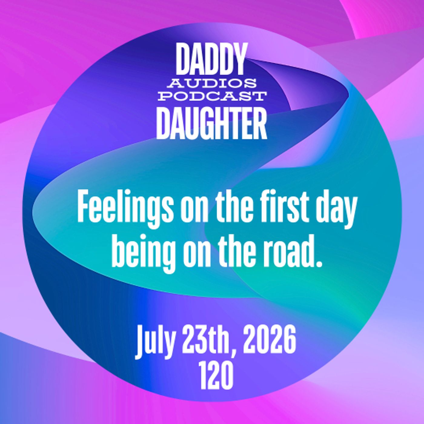Feelings on the first day on the road - 120 episode artwork