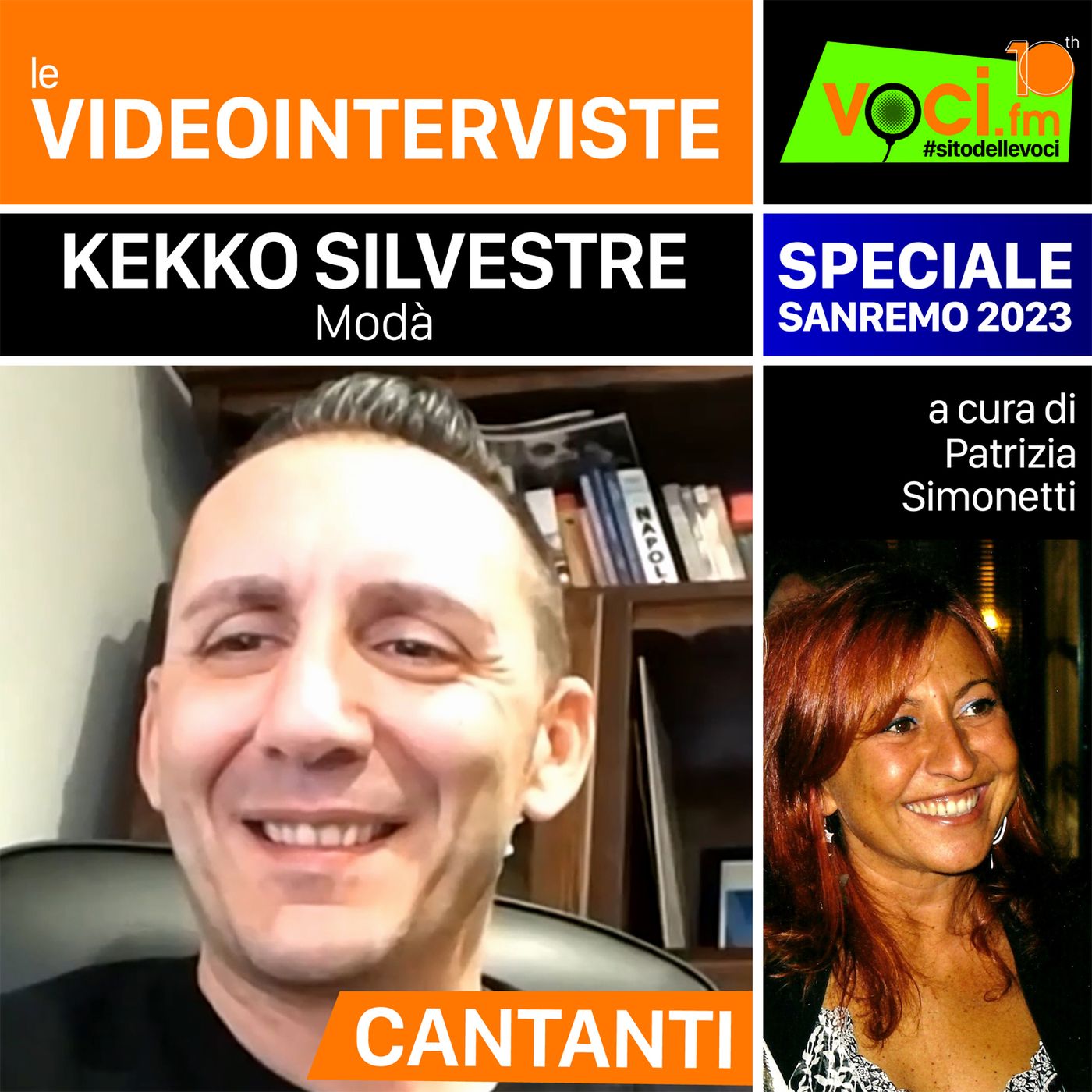 KEKKO SILVESTRE dei MODA' (speciale Sanremo 2023) su VOCI.fm - clicca play e ascolta l'intervista episode artwork