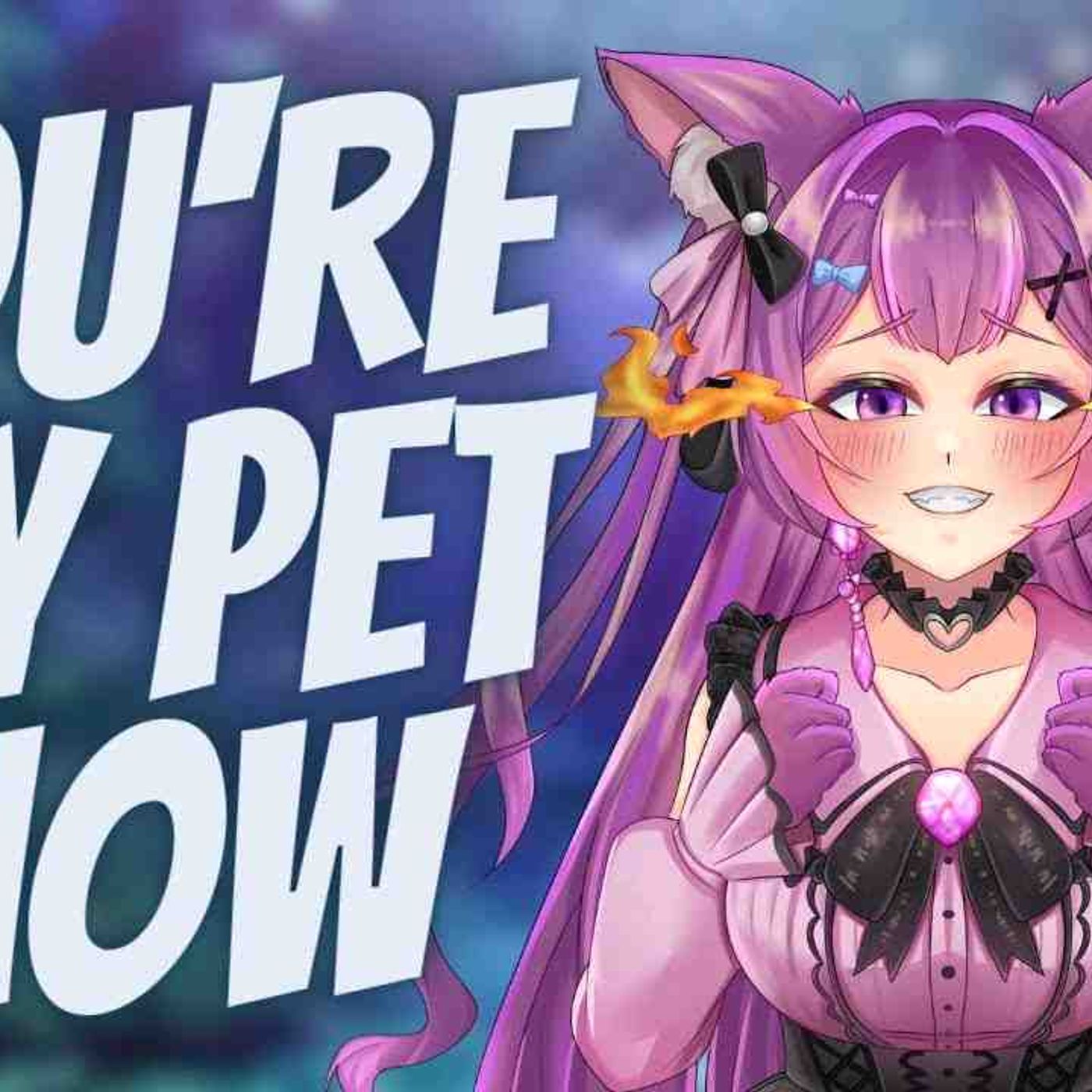 Possessive hellhound makes you her pet (F4A) [ASMR] [Neko listener] [Brushing] [Sleep aid] [Cuddles]