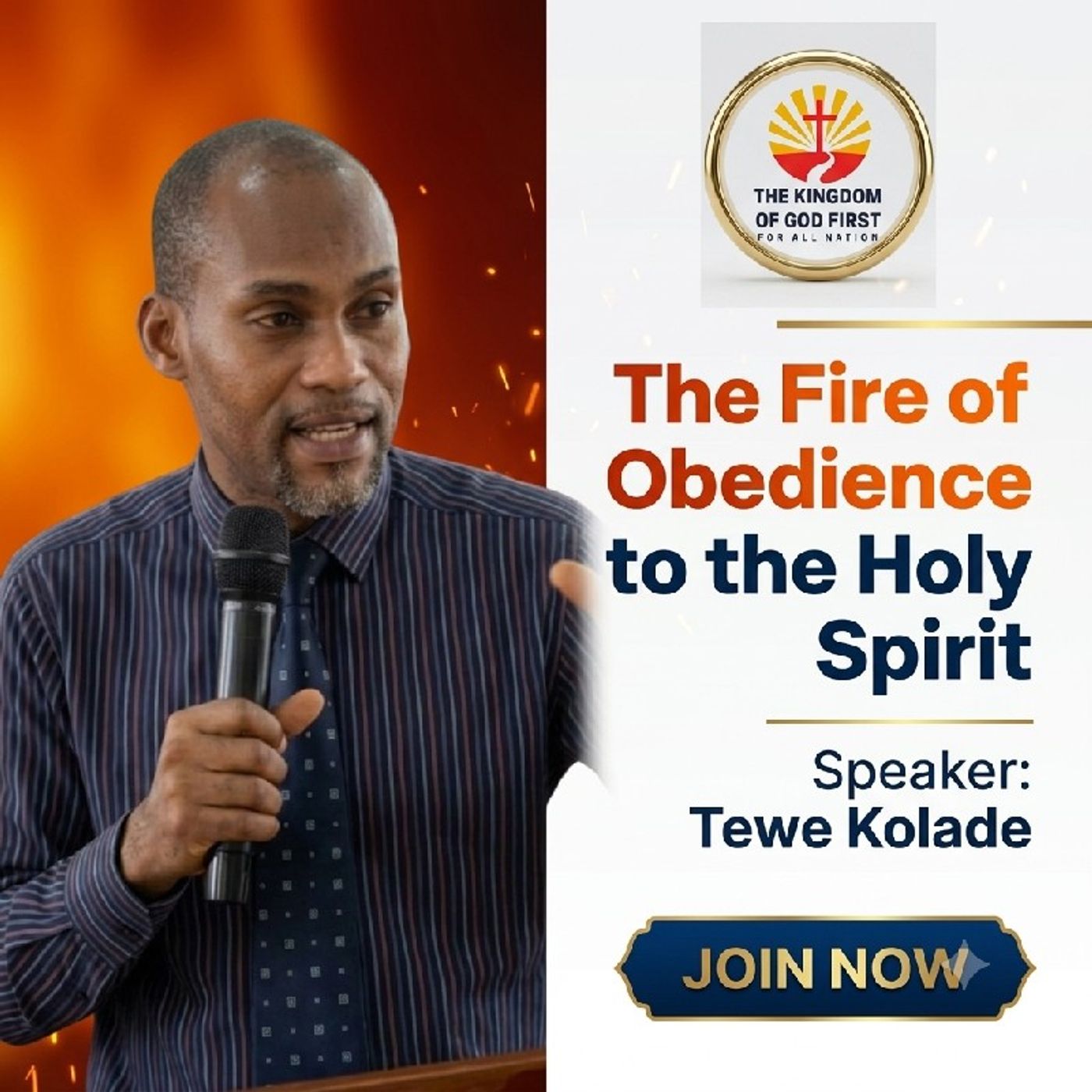 THE FIRE OF OBEDIENCE TO THE HOLY SPIRIT episode artwork